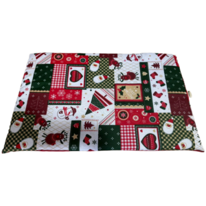 Charlotte Christmas dog cushion Festiv'