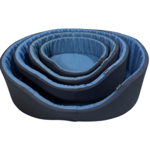 Charlotte set of 4 oval dog beds Luna