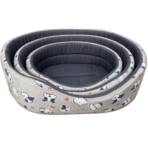 Charlotte set of 3 foam dog beds: 50/70/90cm